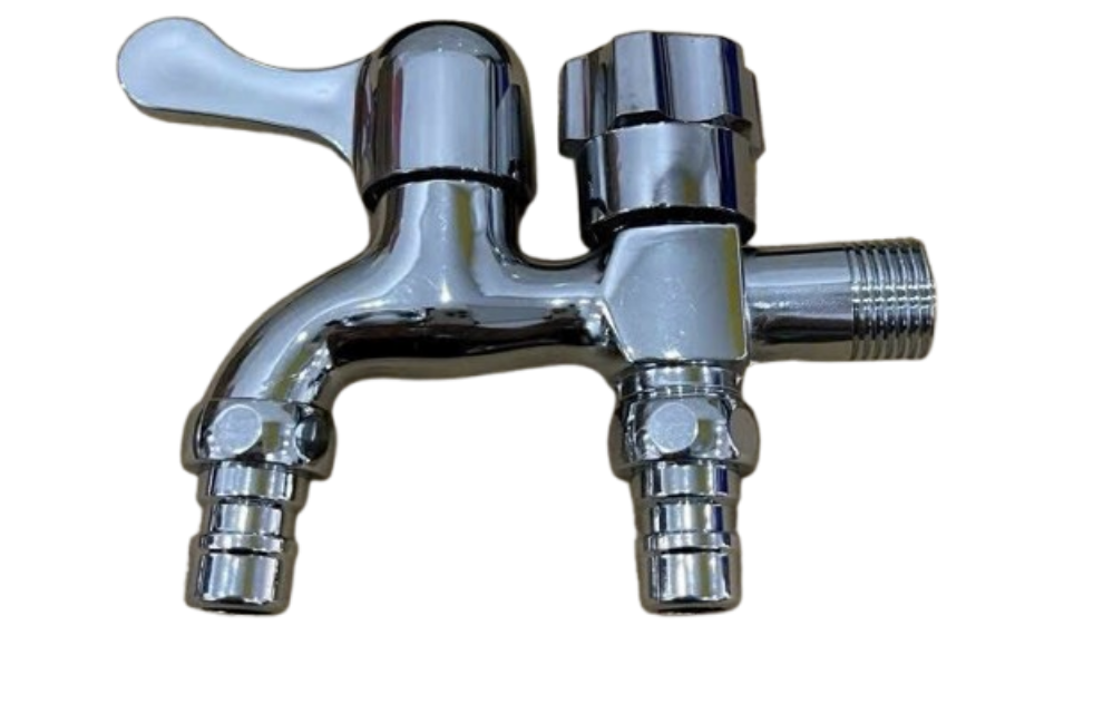 Vòi hồ đôi A si bóng