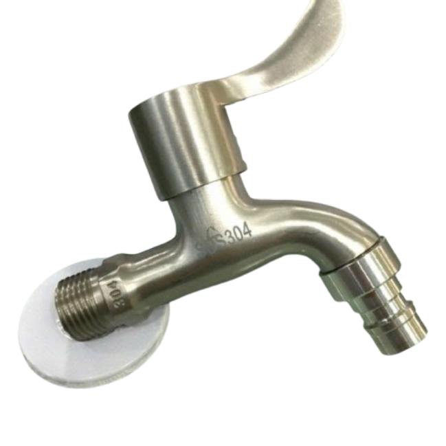 Vòi hồ A mạ inoc 304