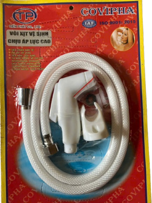 Bộ xịt vệ sinh âm,cò nhựa covipha