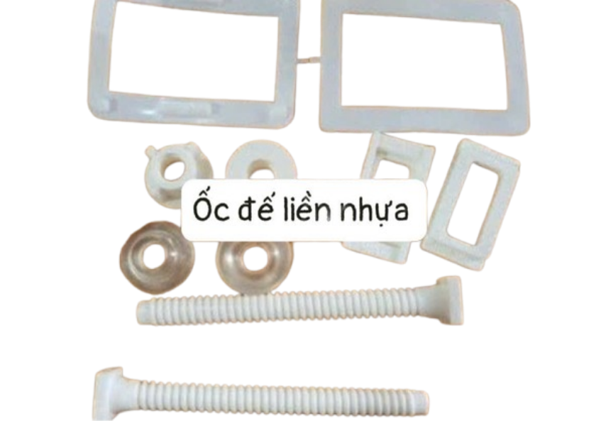 Ốc cầu liền khối nhựa